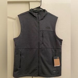Gray North Face Canyonlands Full-Zip Vest